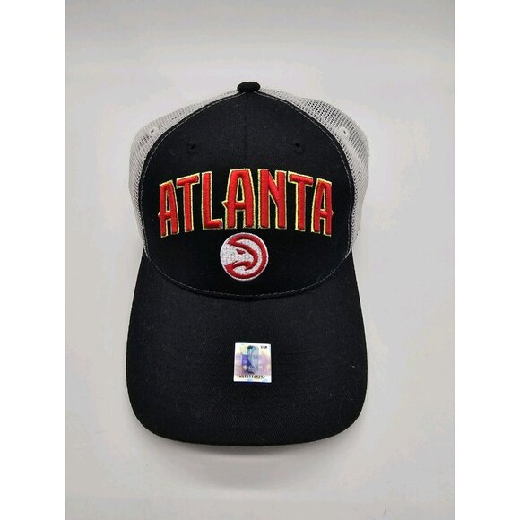 Atlanta Hawks Hat One Size Item of the Game Black Mesh Cap NBA Basketball ATL - Picture 10 of 10